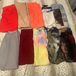 Butt lifting leggings.